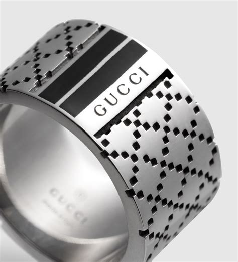 guccis rings mens|gucci silver ring for men.